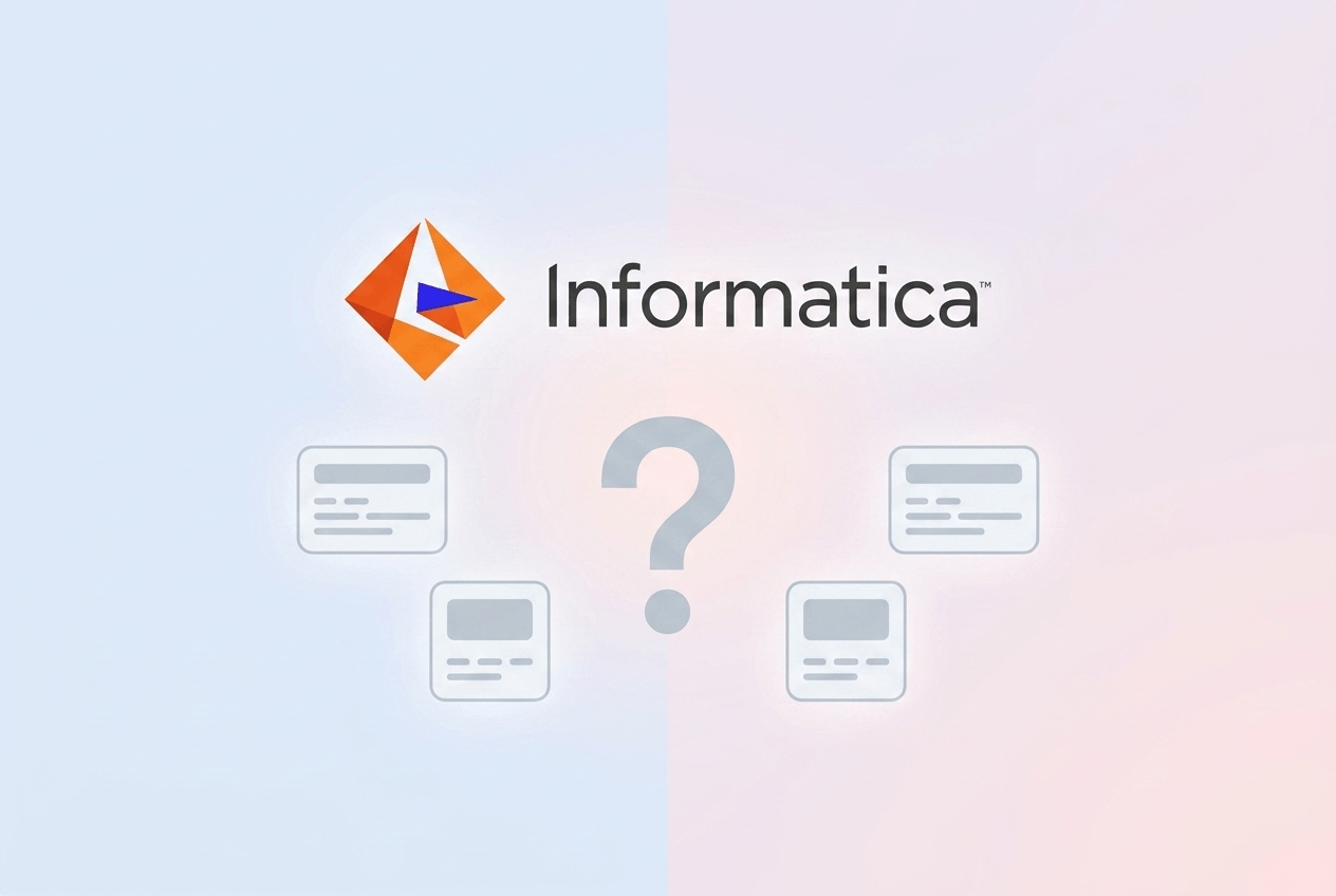 Meilleures alternatives à Informatica pour la gestion des données maitresses en 2026